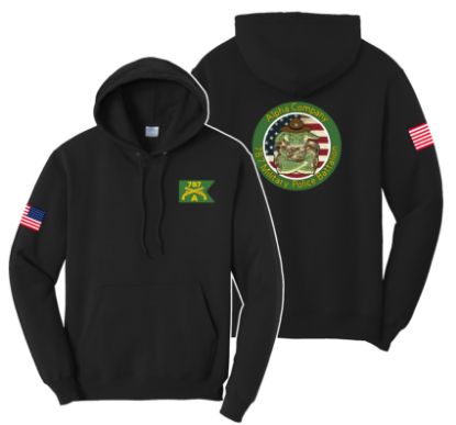 Picture of Kids Alpha Co Gator Black Hoodie